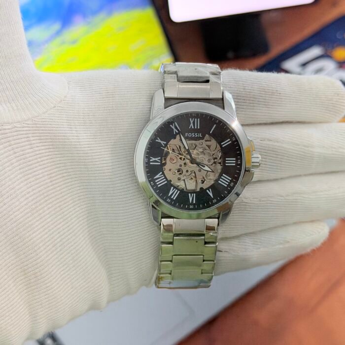 Fossil Skeleton Automatic Stainless Steel Men's Watch