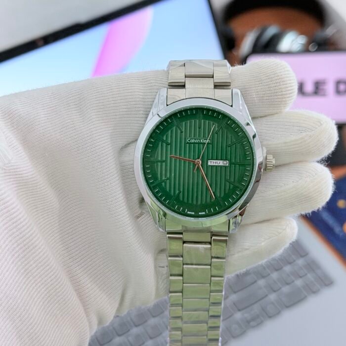 Calvin Klein Green Dial Quartz Men's Watch