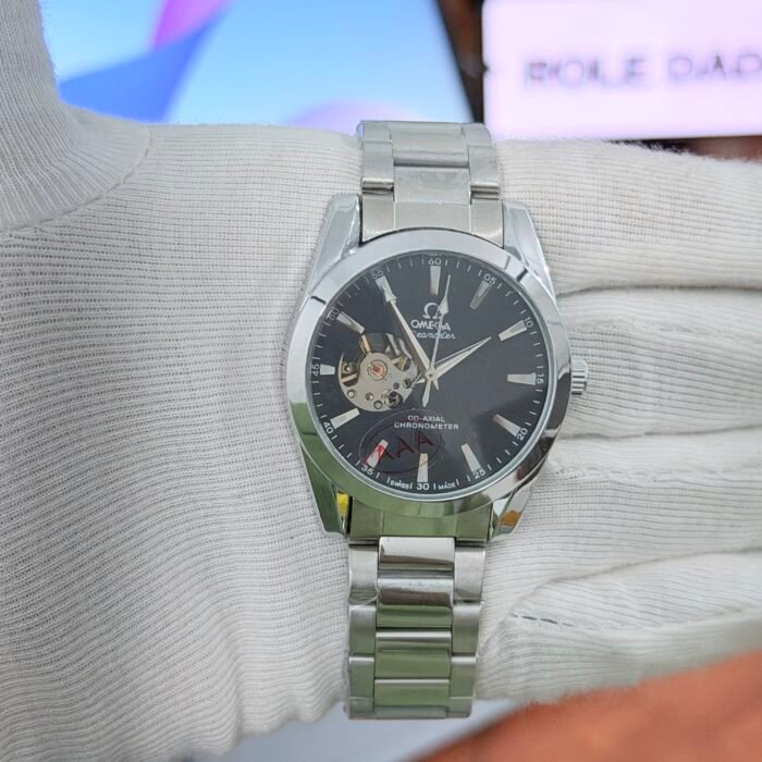 Omega Seamaster Aqua Terra Open-Heart Automatic (Black Dial)